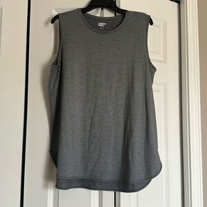 Women’s Lg Lands End curved hem tunic tank top